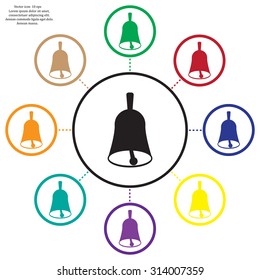 Vector Bell Icon Symbol