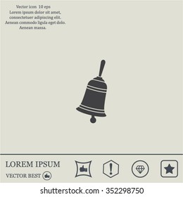 Vector Bell Icon Symbol