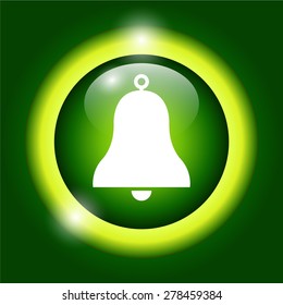 Vector Bell Icon Symbol. Flat illustration EPS