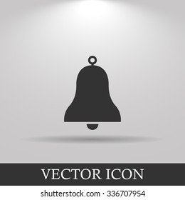 Vector Bell Icon Symbol. Flat illustration EPS