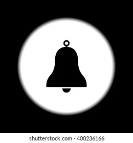 Vector Bell Icon Symbol. Flat illustration EPS