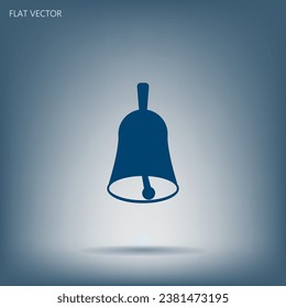 Vector Bell Icon Symbol illustration flat icon.