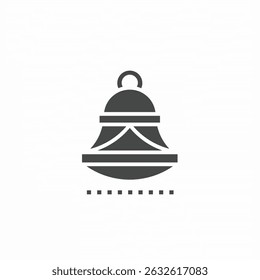 Vector. Bell symbol. Icon symbol design template.
