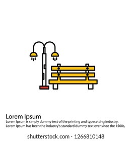 Vector Bench icon
