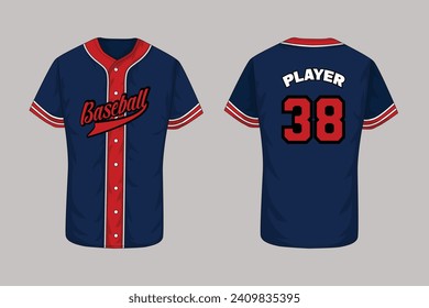 Vektor-beste Baseball-T-Shirt-Vorlage
