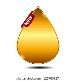 Vector best choice  label with red ribbon.