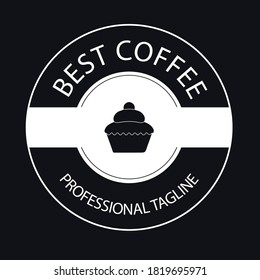 Mejor logotipo de café vector para su diseño