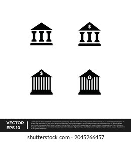 Vector - The Best Design Building Icon Bank Glyph For All Needs