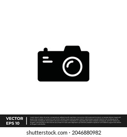 Vector - The Best Design Camera Icon Glyph Style For All Needs