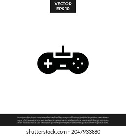 Vector - The Best Design Game Console Icon Glyph Style For All Needs