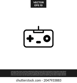 Vector - The Best Design Game Console Icon Outline Style For All Needs