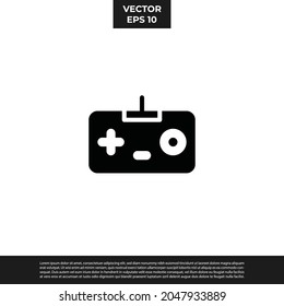 Vector - The Best Design Game Console Icon Glyph Style For All Needs