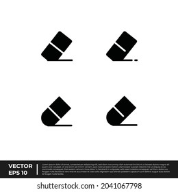 Vector - The Best Design Glyph Icon Eraser For All needs