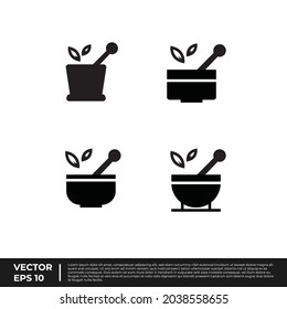 Vector - The Best Design Herbal Medical Glyph Icon for all needs