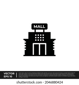 Vector - The Best Design Mall Icon Glyph Style For All Needs
