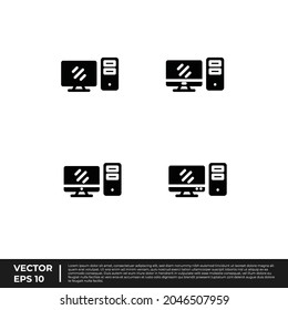Vector - The Best Design Office Icon Computer Glyph For All Needs