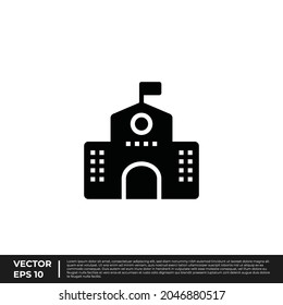 Vector - The Best Design School Icon Glyph Style For All Needs