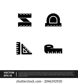 Vector: El Mejor Glifo De Regla De Icono De Estacionamiento De Diseño Para Todas Las Necesidades
