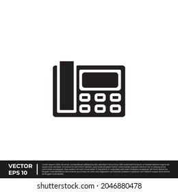 Vector - Das beste Design-Telefon-Symbol mit glyph-Stil für alle Bedürfnisse