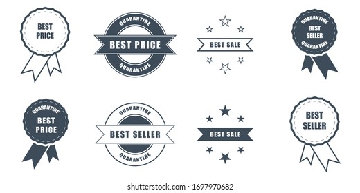 Vector Best Seller Honors Set, Best Selling, Best Price