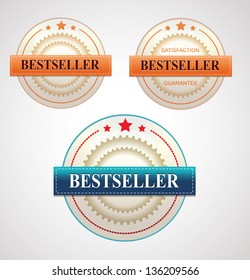 Vector Bestseller Labels