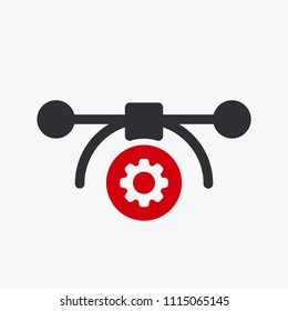 Vector bezier icon, multimedia icon with settings sign. Vector bezier icon and customize, setup, manage, process symbol. Vector illustration