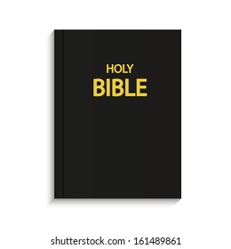 Vector bible on white background. Eps 10