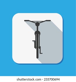 vector bicycle icon illustration