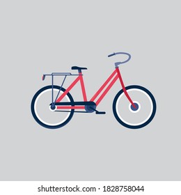 vector Bicycle icon, vector Bicycle illustration - sport symbol