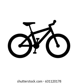 Vector bicycle icon. Mountain Bike. BMX