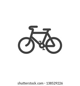 Vector Bicycle Icon Symbol