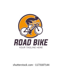 Vector bicycle labels, badges and design elements, Cycle race. Sport emblem.