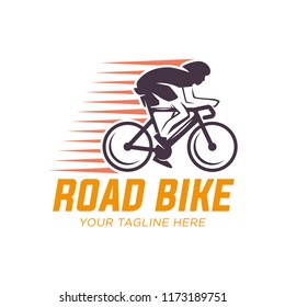Vector bicycle labels, badges and design elements, Cycle race. Sport emblem.