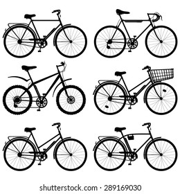 Vector Bicycle Pictogram