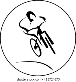 Vector bicycle racer
