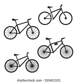 Vector bicycles set