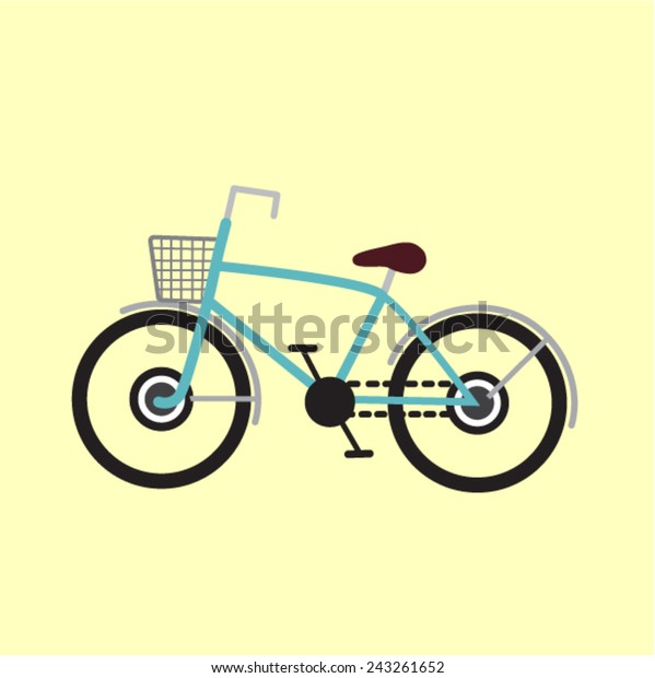 Vector Bike Stock Vector (Royalty Free) 243261652