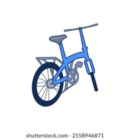 vector bike ilustration art simple