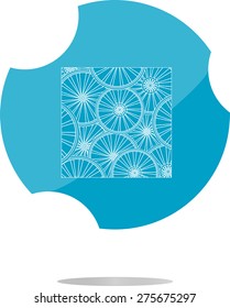 vector bike wheels glossy web icon button, vector flat icon