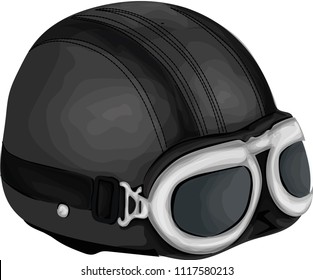 Vector biker Helmet