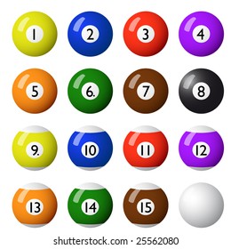 Vector billiard balls