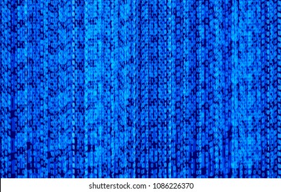 Vector Binary Code Abstarct Technology Background, Matrix Data 0 and 1 Digits Streams.