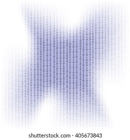 Vector Binary Code Background