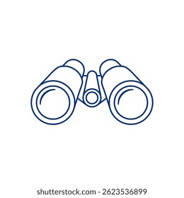 Vector of a Binocular. Binocular icon