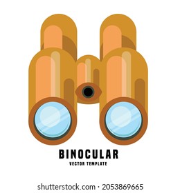 Vector binocular icon. It can be use for specially game developing.