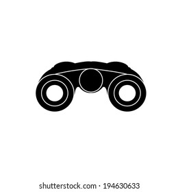 Vector Binocular Icon Symbol Set