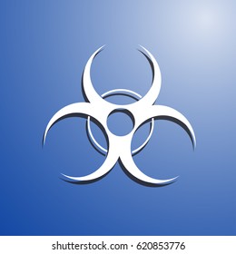 Vector bio hazard Icon