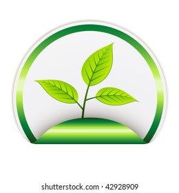 vector bio sticker