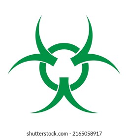 Vector of Biohazzard Sign. used for web decoration, can be printed, or used for UI apps.
