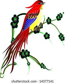 Vector bird